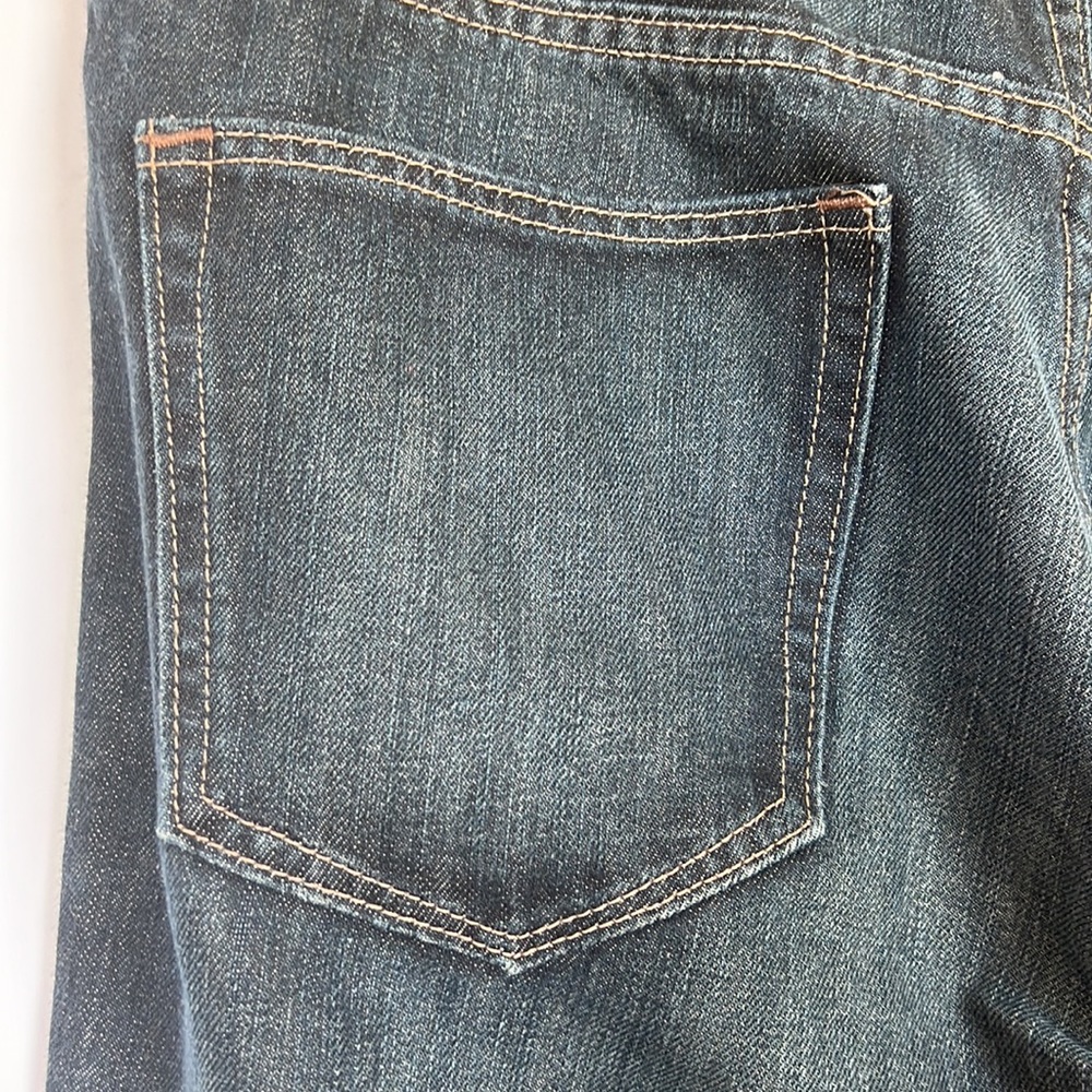Banana Republic Sz 35/30 Straight Leg Blue Jeans - Picture 4 of 13
